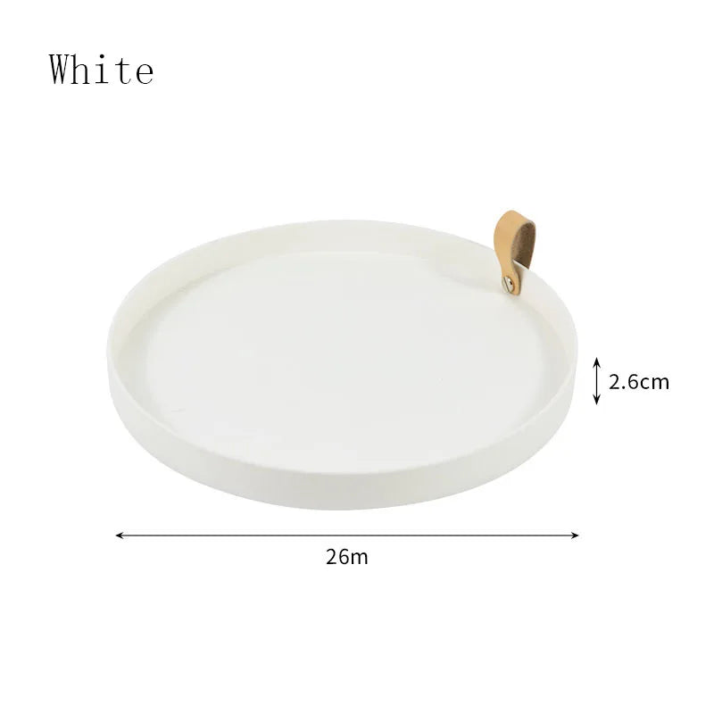 Minimalistisk Dekorationsbakke – Elegant Base til Lys og Organisering