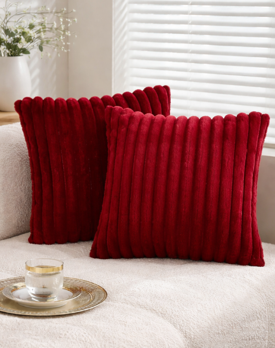 Velour Rib Pude