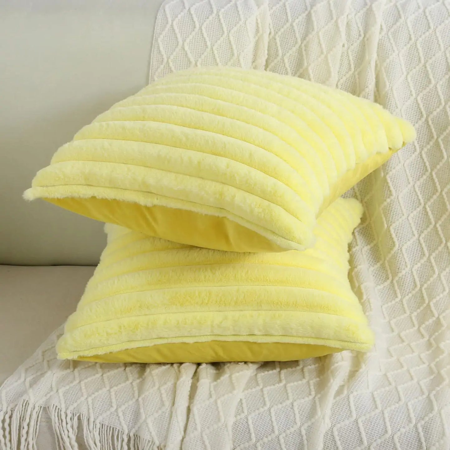 Velour Rib Pude