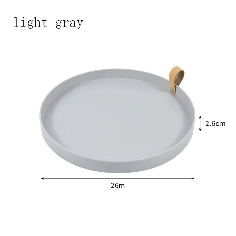 Minimalistisk Dekorationsbakke – Elegant Base til Lys og Organisering