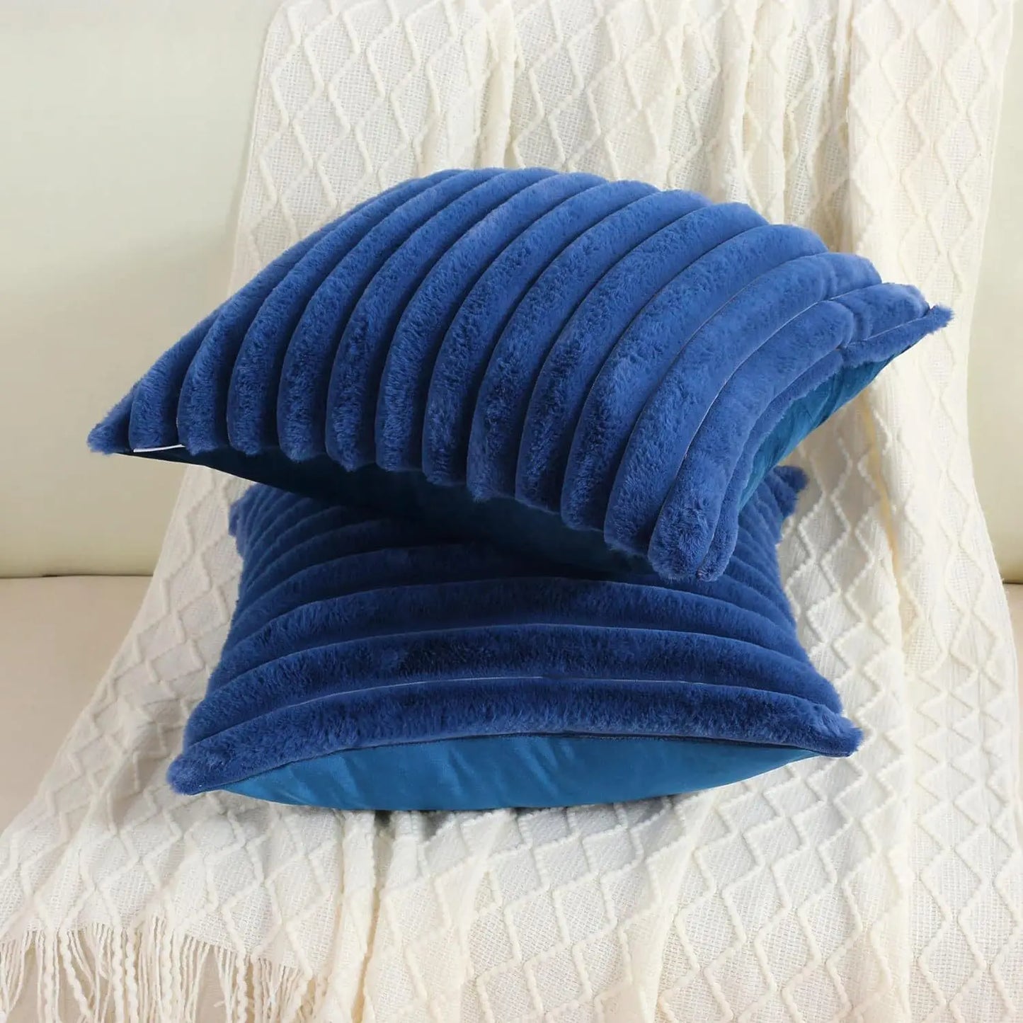 Velour Rib Pude