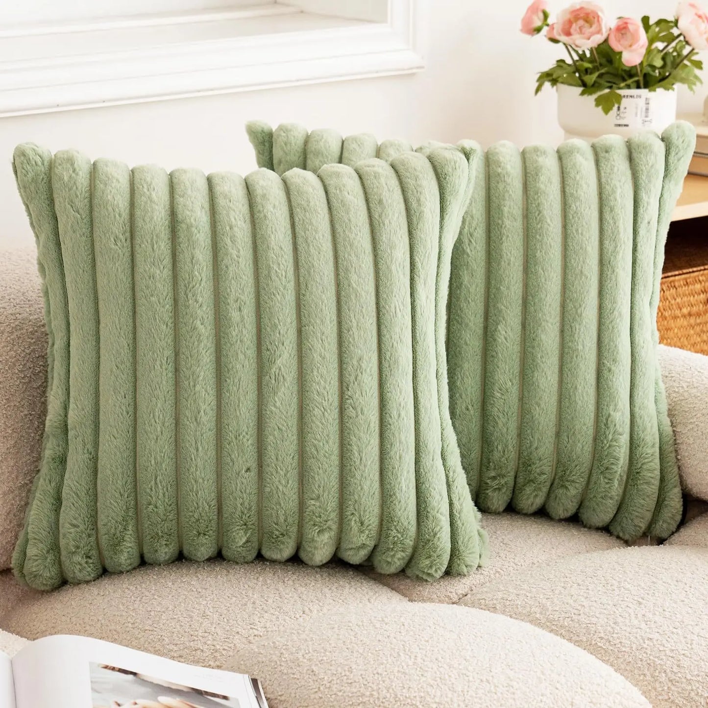 Velour Rib Pude