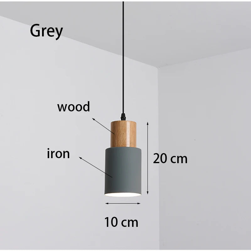 Linea Træ Pendel