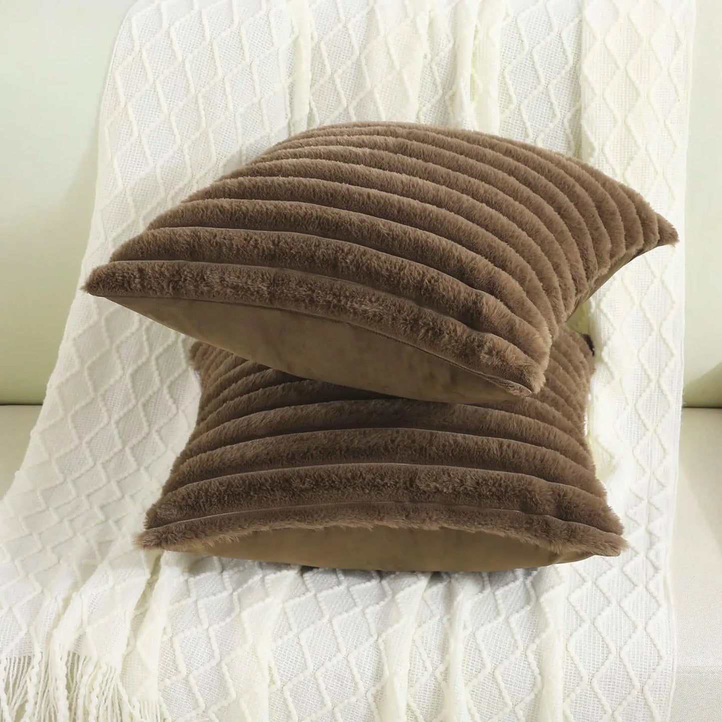 Velour Rib Pude