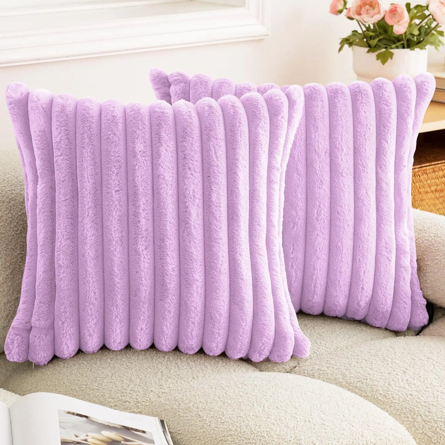 Velour Rib Pude