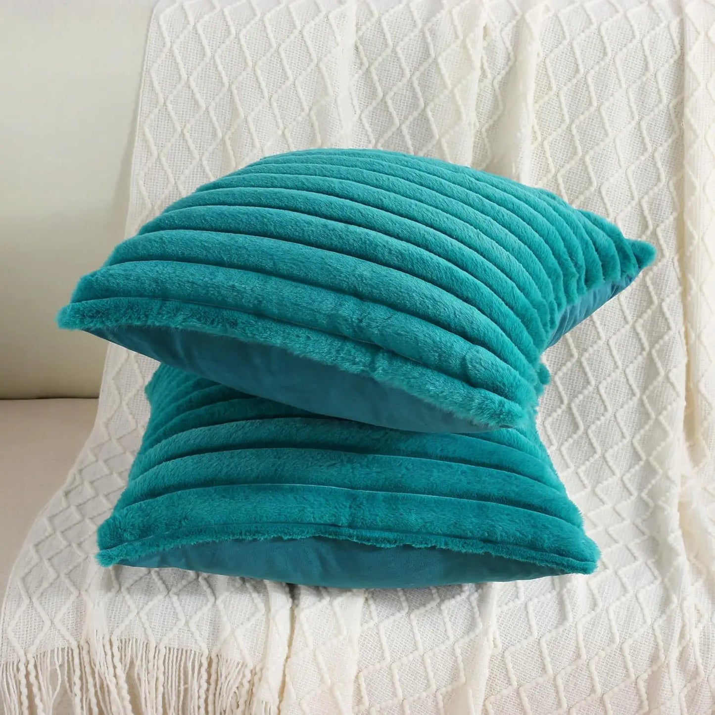 Velour Rib Pude