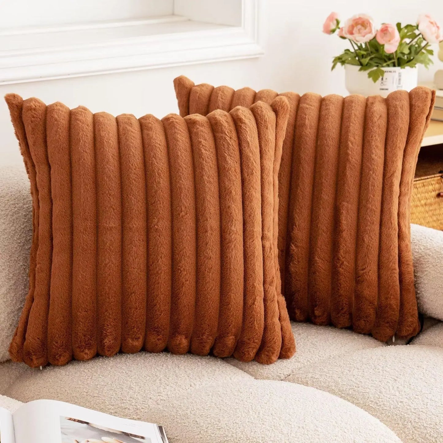 Velour Rib Pude