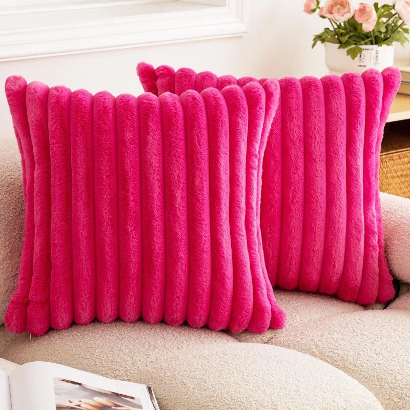 Velour Rib Pude